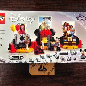 40600 DISNEY 100 YEARS CELEBRATION lego set NEW mickey mouse frames GWP NWT